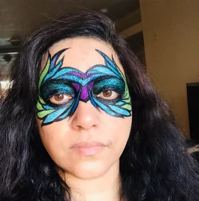 Sheena face painting