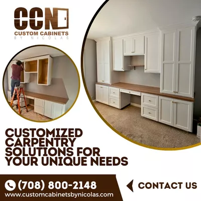 Custom cabinets by nicolas