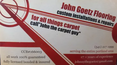 John Goetz flooring
