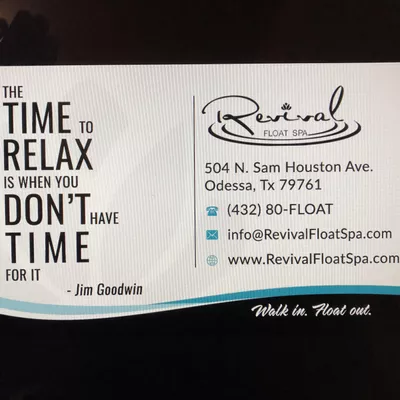 Revival Float Spa