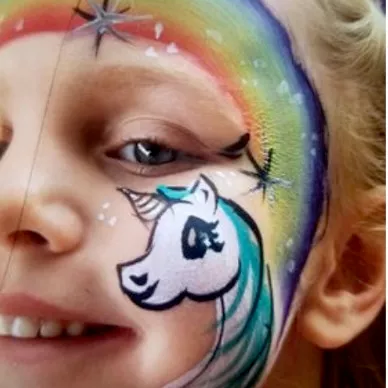 Bada-Bing... Bada-Boom... Face painting, by Sami