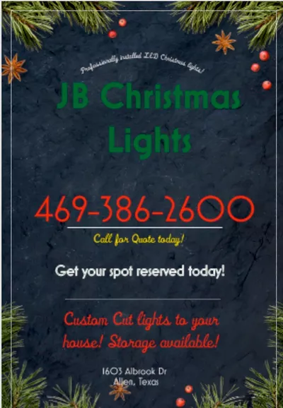 JB Holiday lights