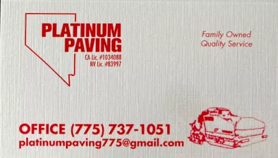 Platinum paving