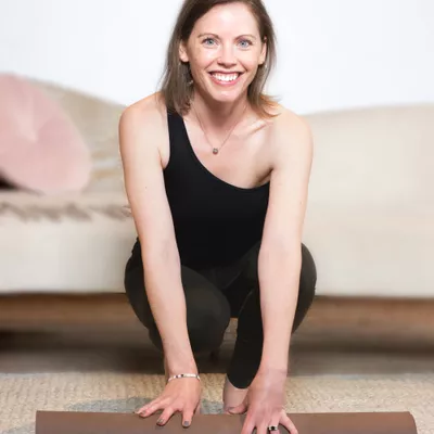 Steph Purple Yoga