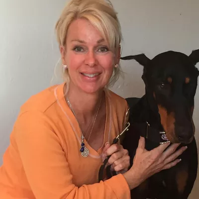 Dog training with luv