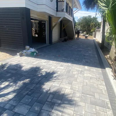 Concrete, patios, pavers, bricks, tile, wood.
