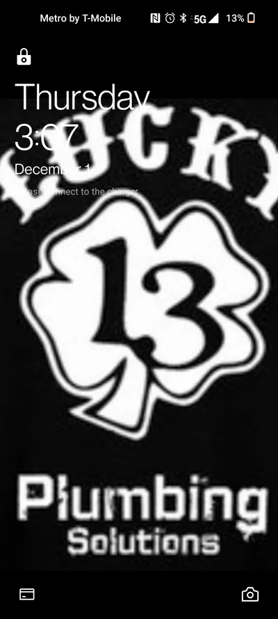 Lucky 13 plumbing solutions LLC
