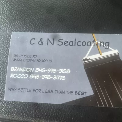 C and n seal coating asphalt repair