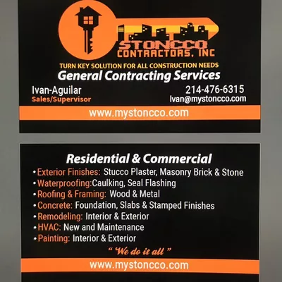 Stoncco contractors inc