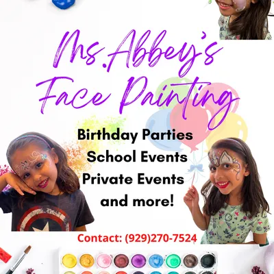 Ms. Abbey’s face painting