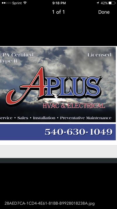 APLUS HVAC LLC