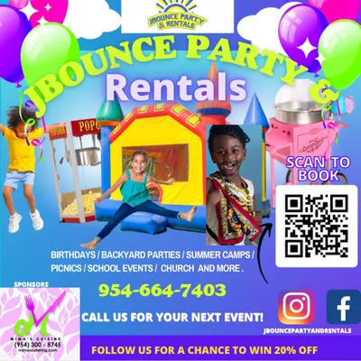 Jbounce party and rentals LLC