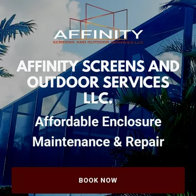 AFFINITY SCREENS AND OUTDOOR SERVICES LLC