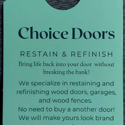 Choice doors