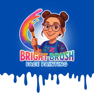 Bright Brush Face Painting