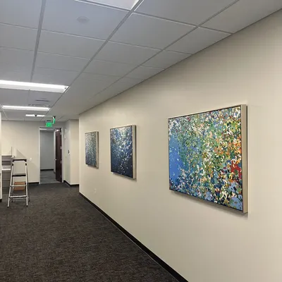 Wayne’s art installs