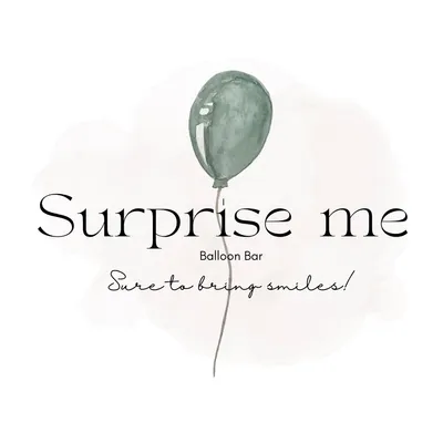 Surprise me balloon bar