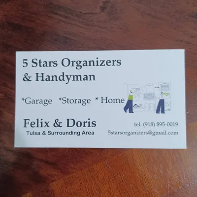 5 Stars Organizers and Handyman