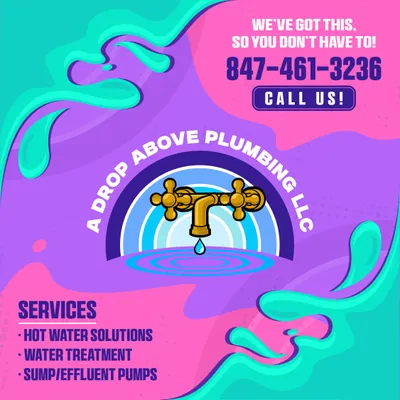 A Drop Above Plumbing