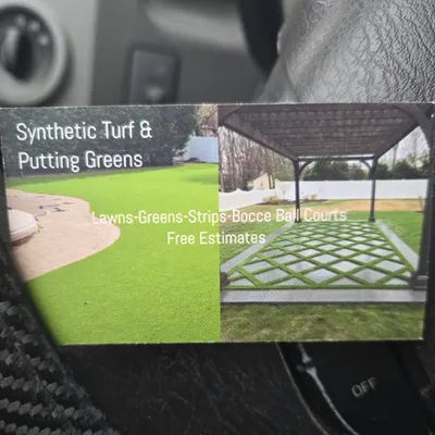 J&Y synthetic turf & putting green