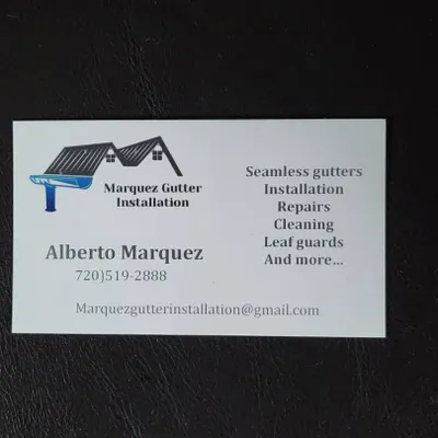 Marquez Gutter Installation