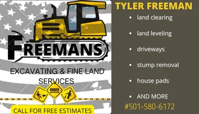 Freeman's Excavation & Land Services.