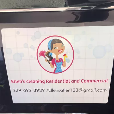 Ellen’s cleaning residential and commercial
