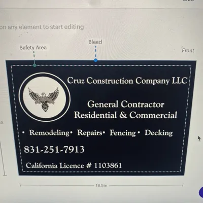 Cruz construction Co General contractor