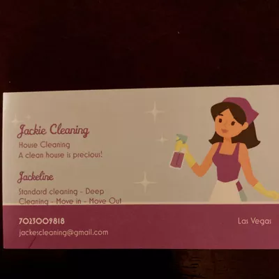 Jackie Cleaning