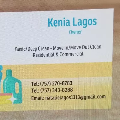 Cleaning services by Kenia Lagos