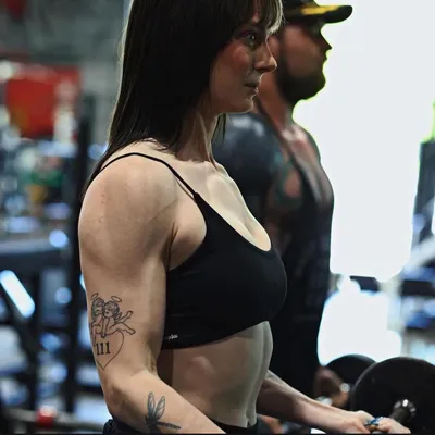 Ally Pfister training