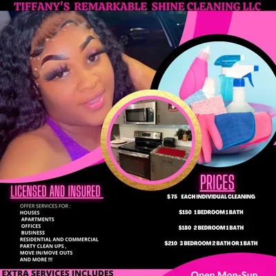 Tiffany Remarkable shine Cleaning LLc