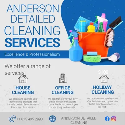 Anderson detailed cleaning