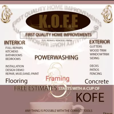 K.o.f.e FirstQualityHomeImprovements