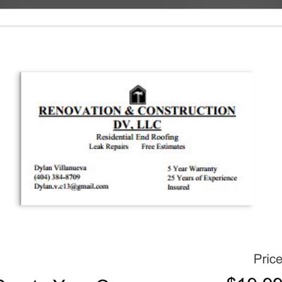 Renovation & Construction DV, LLC