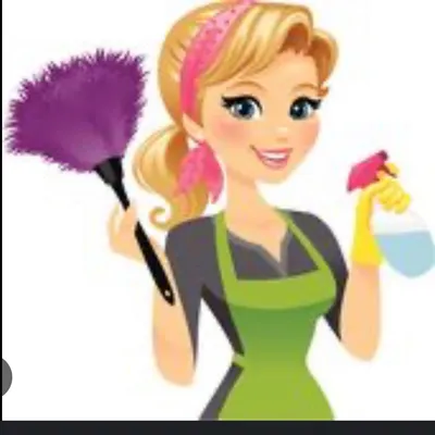 Rosy Marquez cleaning