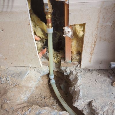 Aldan plumbing/chipper