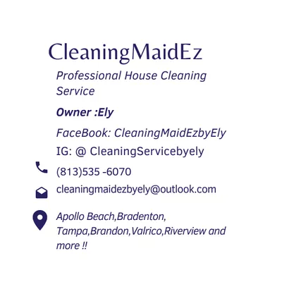 Cleaning Maid Ez by Ely LLC