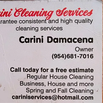 Carini cleaning services