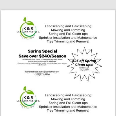K & R Landscapes LLC.