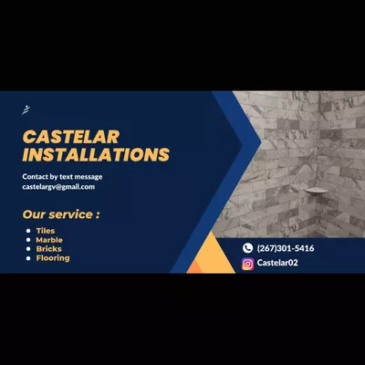 Castelar installation Tiles e Marble