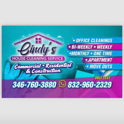 Cindy’s house cleaning Service