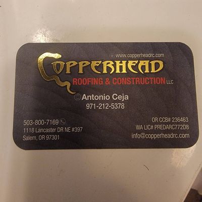 copperhead Roofing And Construction LLC