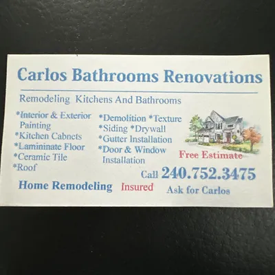 Carlos Bathroom Renovation