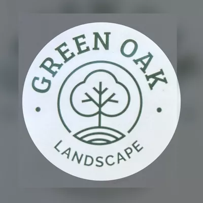 Green oak landscape