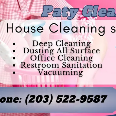 Paty cleaning.