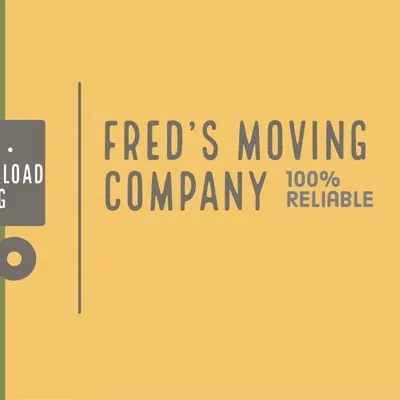 Freds moving company