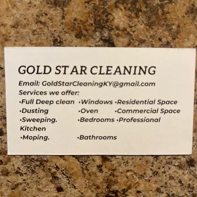 Gold star Cleaning