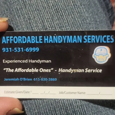 Affordable Handyman Services by    Jeremiah OBrien