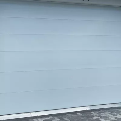 Guy garage door
